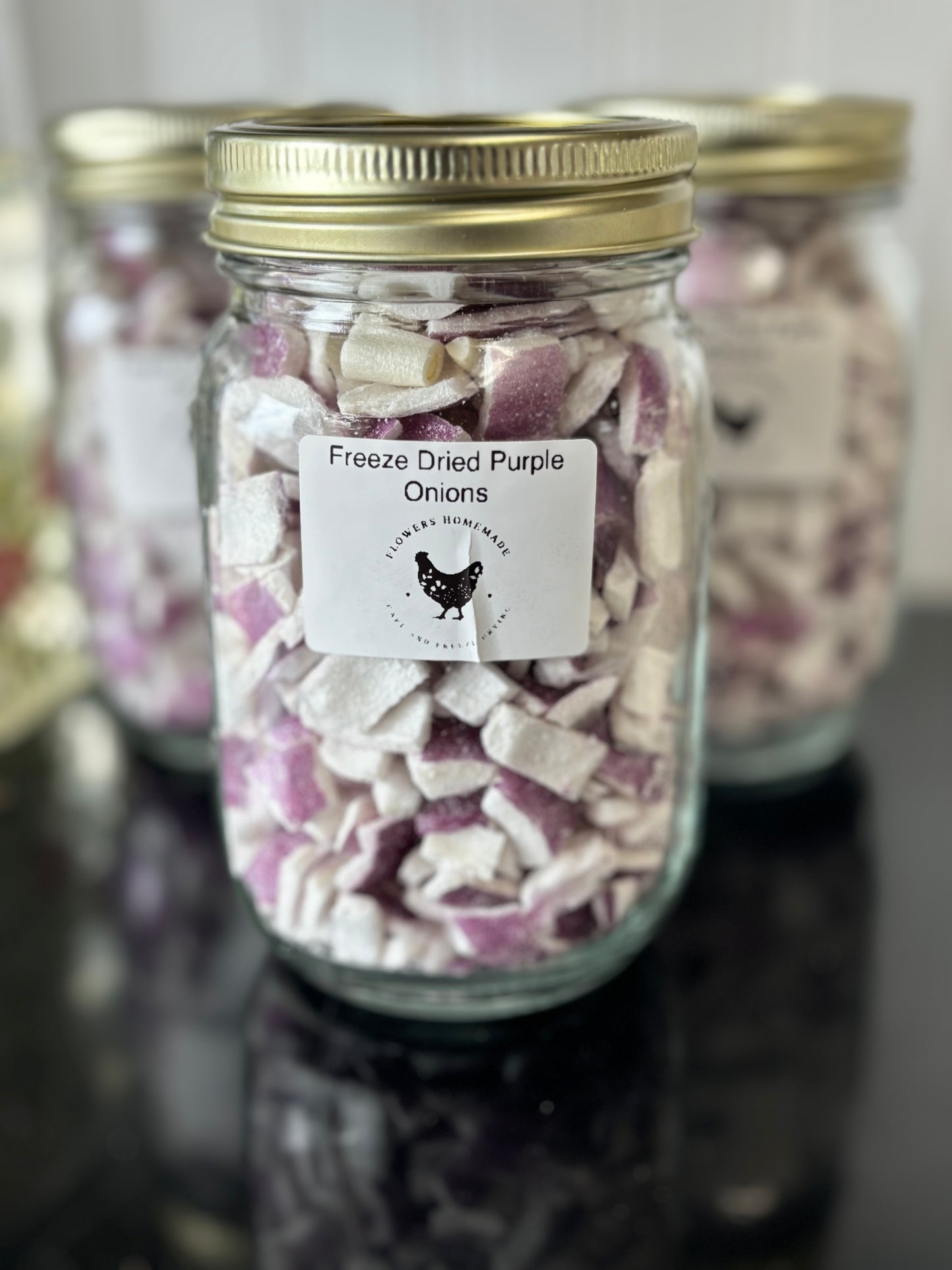 Freeze Dried Red Onions